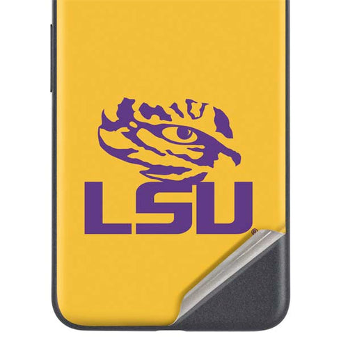 Louisiana State University - LSU Tiger Eye Logo Yellow Google Pixel 5a Skin